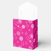 Laat het Sneeuwen Heet Roze Bedankdoosjes (Geopend)