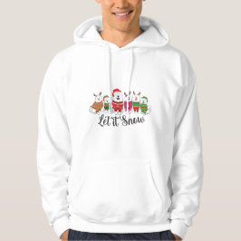Laat het sneeuwen hoodie
