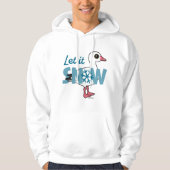 Laat het sneeuwen. hoodie (Voorkant)