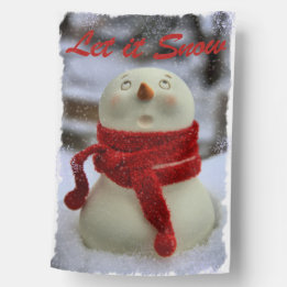 Laat het sneeuwen huisvlag