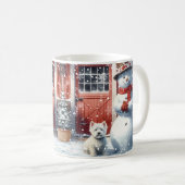 Laat het sneeuwen III Koffiemok (Voorkant rechts)