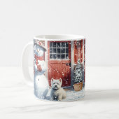 Laat het sneeuwen III Koffiemok (Voorkant links)