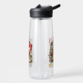 Laat het sneeuwen, ik zal lezen  waterfles (Links)