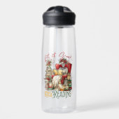 Laat het sneeuwen, ik zal lezen  waterfles (Voorkant)