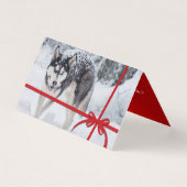 Laat het sneeuwen kaart (Voorkant)