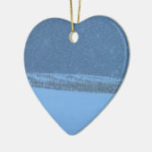 Laat het sneeuwen keramisch ornament (Links)