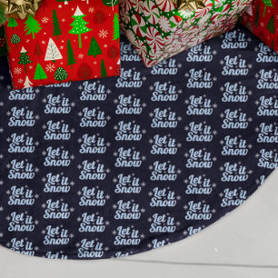 Laat het Sneeuwen Kerstboom Rok
