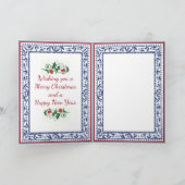 Laat het sneeuwen Kerstkaart Feestdagen Kaart (Binnen)