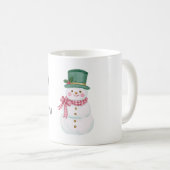 Laat het Sneeuwen Kerstmis Koffiemok (Voorkant rechts)