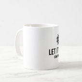 Laat het sneeuwen koffiemok (Voorkant links)