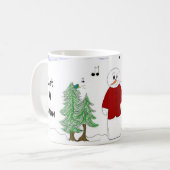 Laat het sneeuwen. koffiemok (Voorkant links)