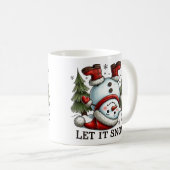 Laat het sneeuwen koffiemok (Voorkant rechts)