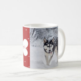 Laat het sneeuwen koffiemok