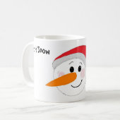 Laat het sneeuwen koffiemok (Voorkant links)