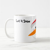 Laat het sneeuwen koffiemok (Links)