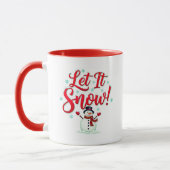 Laat het Sneeuwen Koffiemok (330ml) Mok (Links)