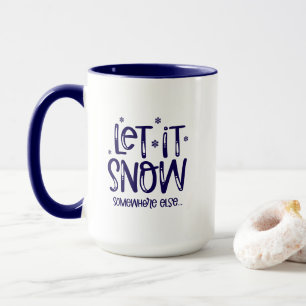 Laat het Sneeuwen Koffiemok Mok