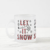 Laat het sneeuwen, laat het sneeuwen, laat het Mok (Links)