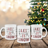 Laat het sneeuwen, laat het sneeuwen, laat het Mok