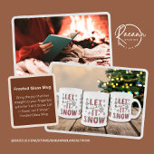 Laat het sneeuwen, laat het sneeuwen, laat het Mok