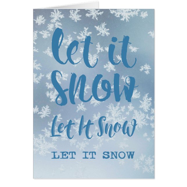 Laat het sneeuwen, laat het sneeuwen, laat het sne (Voorkant)