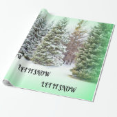 Laat het sneeuwen! Laat het sneeuwen! Laat het sne Cadeaupapier (Uitgerold)