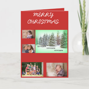 Laat het sneeuwen! Laat het sneeuwen! Laat het sne Feestdagen Kaart