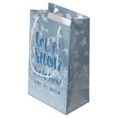 Laat het sneeuwen, laat het sneeuwen, laat het sne klein cadeauzakje (Achterkant Gekanteld)