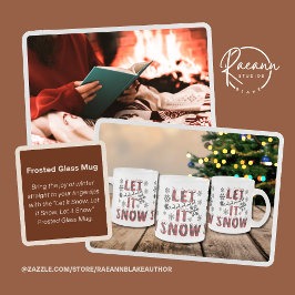 Laat het Sneeuwen, Laat het Sneeuwen, Laat het Sne Matglas Koffiemok