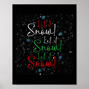Laat het sneeuwen Laat het sneeuwen Laat het sneeu Poster