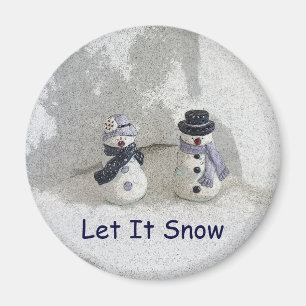Laat het sneeuwen magneet