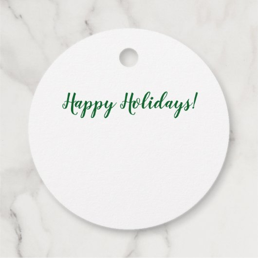 Laat het sneeuwen, Man! Bedankjes Labels (Achterkant)