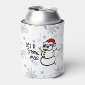 Laat het sneeuwen, Man Blikjeskoeler (Blikje Voorkant)