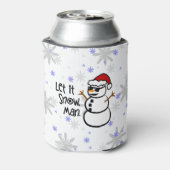 Laat het sneeuwen, Man Blikjeskoeler (Blikje Achterkant)