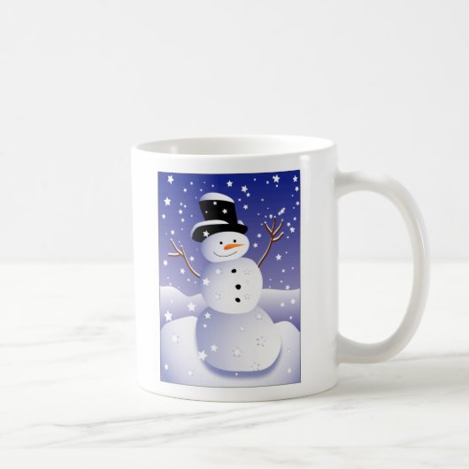 Laat het sneeuwen, man! koffiemok (Rechts)