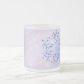 Laat het sneeuwen matglas koffiemok (Center)