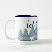 Laat het Sneeuwen Mok (Links)