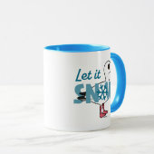 Laat het sneeuwen. mok (Voorkant rechts)