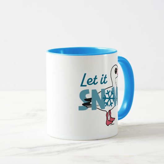 Laat het sneeuwen. mok (Voorkant rechts)