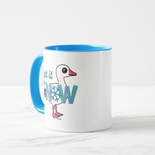 Laat het sneeuwen. mok (Voorkant links)