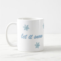 Laat het Sneeuwen Mok