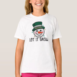 Laat het Sneeuwen, Nep Haak Sneeuwman T-shirt