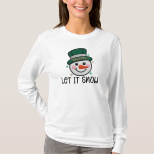 Laat het Sneeuwen, Nep Haak Sneeuwman T-shirt