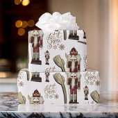 Laat het sneeuwen Notenkraker Soldaat Cadeaupapier