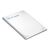 Laat het Sneeuwen Notitieboek (Rechterzijde)