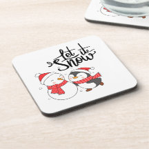 Laat het sneeuwen op een