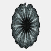 laat het sneeuwen ornament kaart (Rechts)