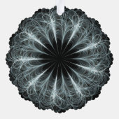 laat het sneeuwen ornament kaart (Achterkant)