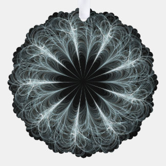 laat het sneeuwen ornament kaart