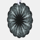 laat het sneeuwen ornament kaart (Links)